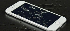 水没したiPhone